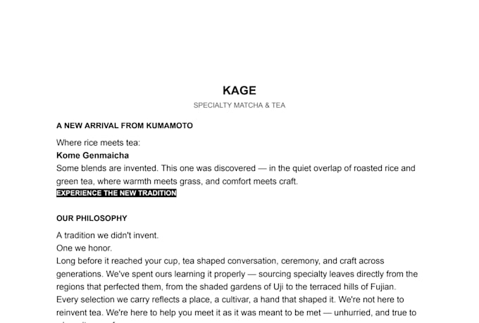 write high converting klaviyo email copy for ecommerce